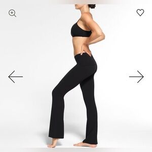 Skims Cotton Foldover Pants Sz XS NWT